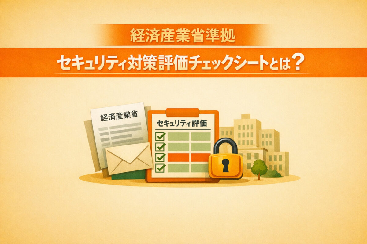 経済産業省準拠 セキュリティ対策評価チェックシートとは？